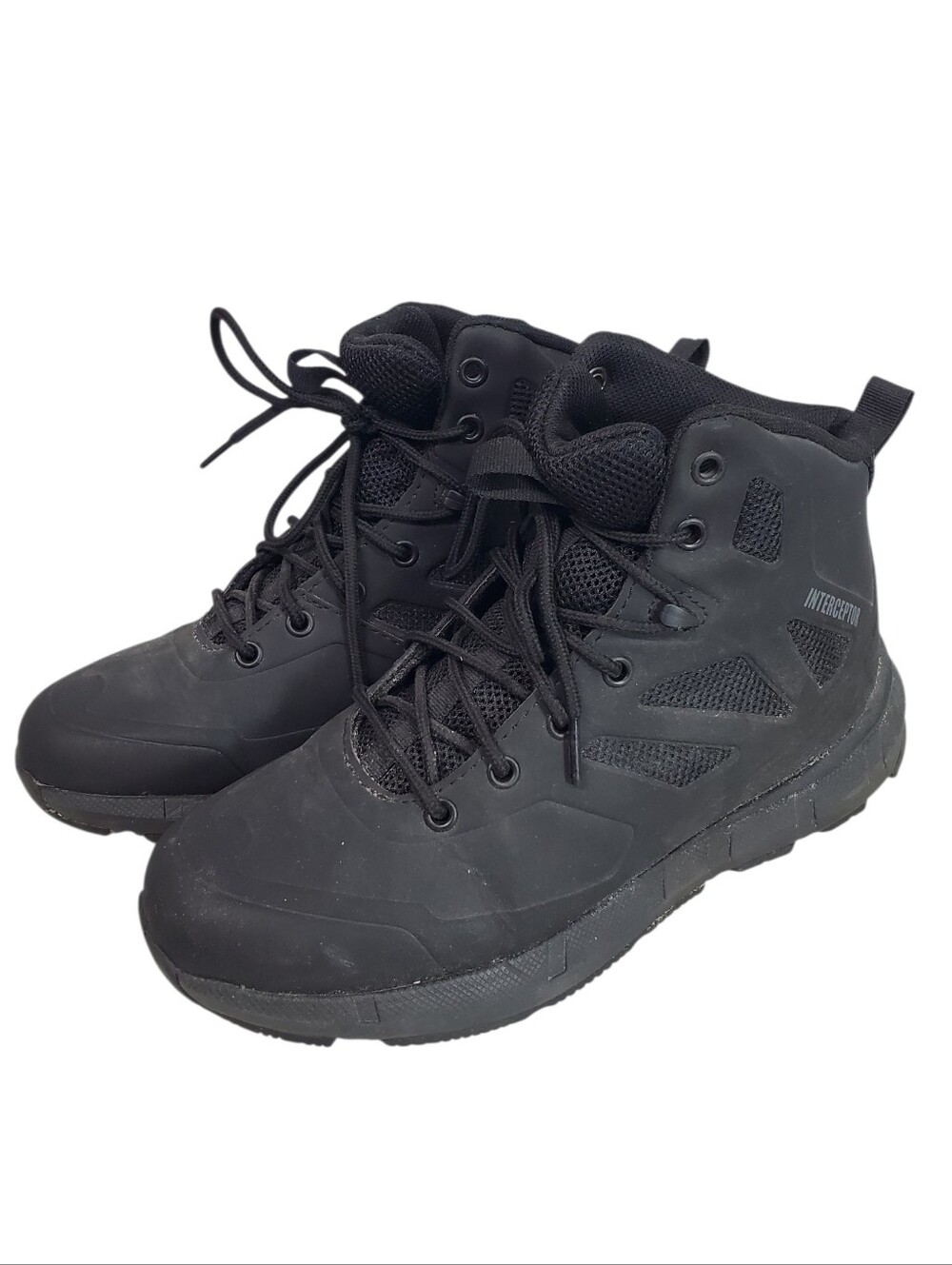 Tactical Boots Hunting Hiking Size 7 Work Boots Shoes Interceptor Black